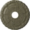 Ekena Millwork Kendall Train Station Medallion (Canopies up to 3 7/8"), 18 1/2"OD x 3 7/8"ID x 1"P, Spartan Stone CM18KDSSF - alternate 1